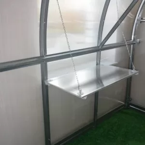 Siltnamio lentyna 52 x 85 cm   Pakabinama Šiltnamio Lentynėlė 98x42 Cm  Cinkuotas Plienas   Smart Five Mb