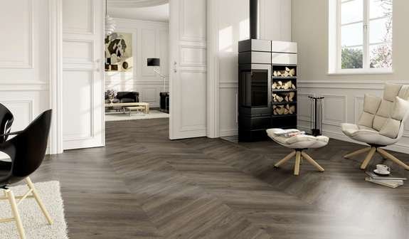 Vinilinės Grindys Vinilinės Grindys Pro Chevron Oak Canberra Mat 25 Mm Vinilinės Grindys Vinilinės Grindys Pro Chevron Oak Canberra Mat 25 Mm Smart Five Mb