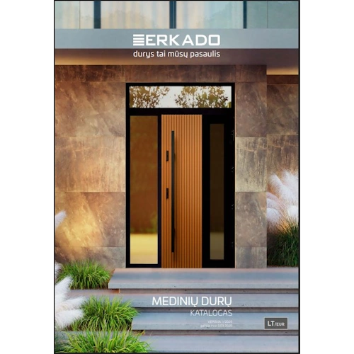 Erkado Medinių Durų Katalogas 2025