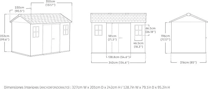 Lauko Sandėliukas Lauko Sandėliukas Oakland Erdvus įrankių Namelis Lauko Sandėliukas Lauko Sandėliukas Oakland Erdvus įrankių Namelis Smart Five Mb