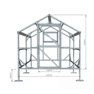 Dvišlaitis šiltnamis 2530×2190