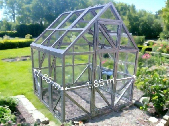 Šiltnamis Micro Mini šiltnamis Micro 185x185 M | Namuko Forma Šiltnamis Micro Mini šiltnamis Micro 185x185 M | Namuko Forma Smart Five Mb