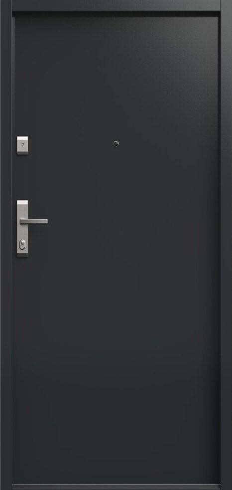 Gerda Premium 60 Plus lauko durys, antracitas, kairinės
