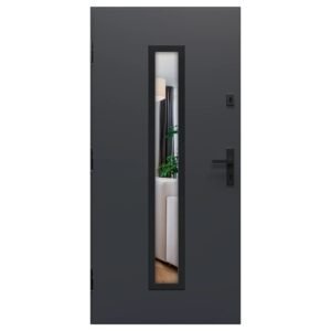Gerda Select Hanover 5B lauko durys, antracitas, kairinės