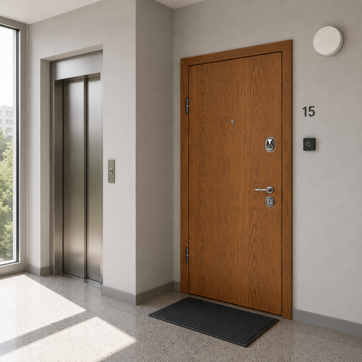 Buto durys TER-EURO STANDART-FULL Rustic Oak