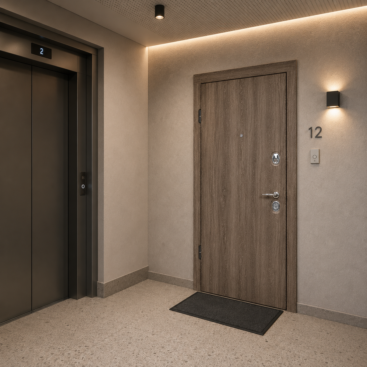 Buto durys TER-EURO STANDART-FULL Chateau Oak