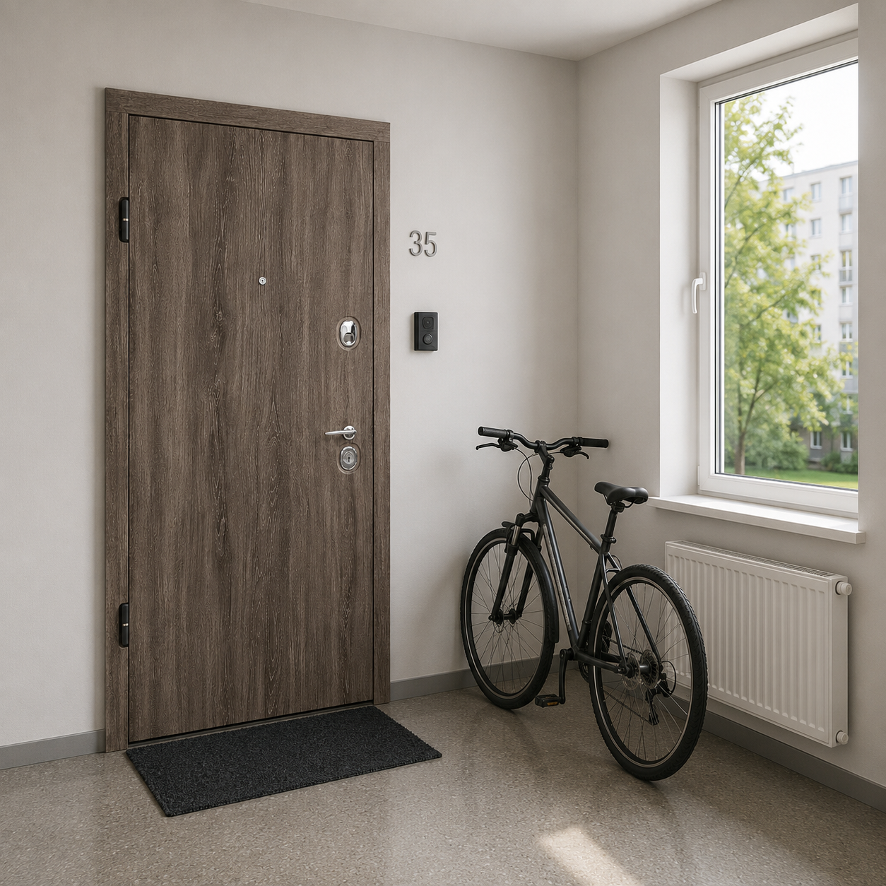 Buto durys TER-EURO STANDART-FULL Chateau Oak