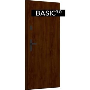 Wikęd Basic 3.0 1 lauko durys, riešutmedis, kairinės