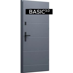 Wikęd Basic 3.0 26C lauko durys, antracitas, kairinės