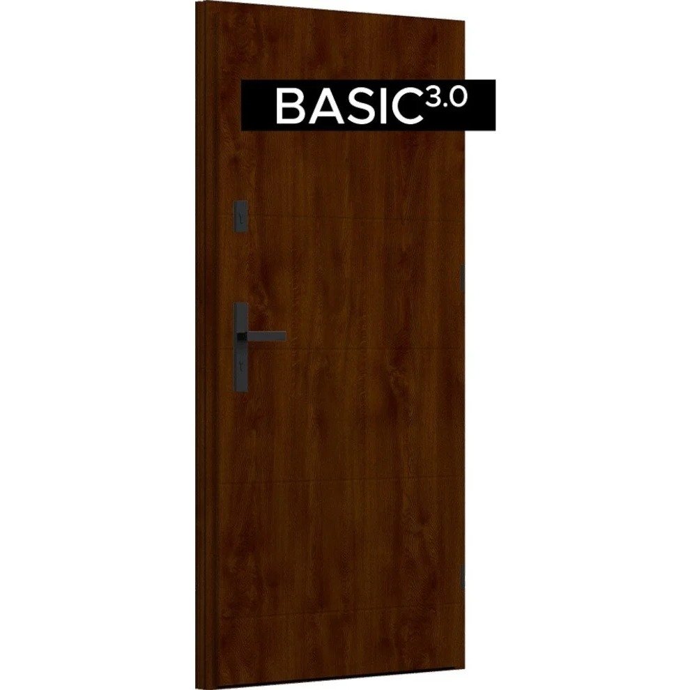 Wikęd Basic 3.0 26C lauko durys, riešutmedis, kairinės